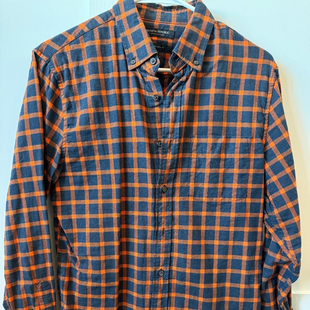 Banana Republic Long Sleeve Slim Fit